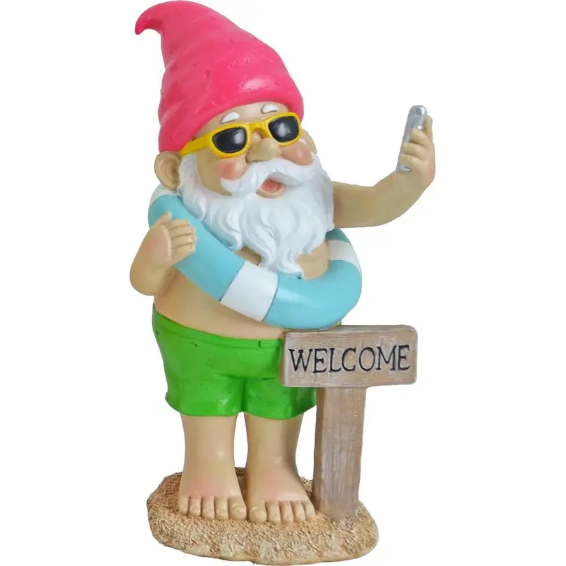 Figur Beach Welcome
