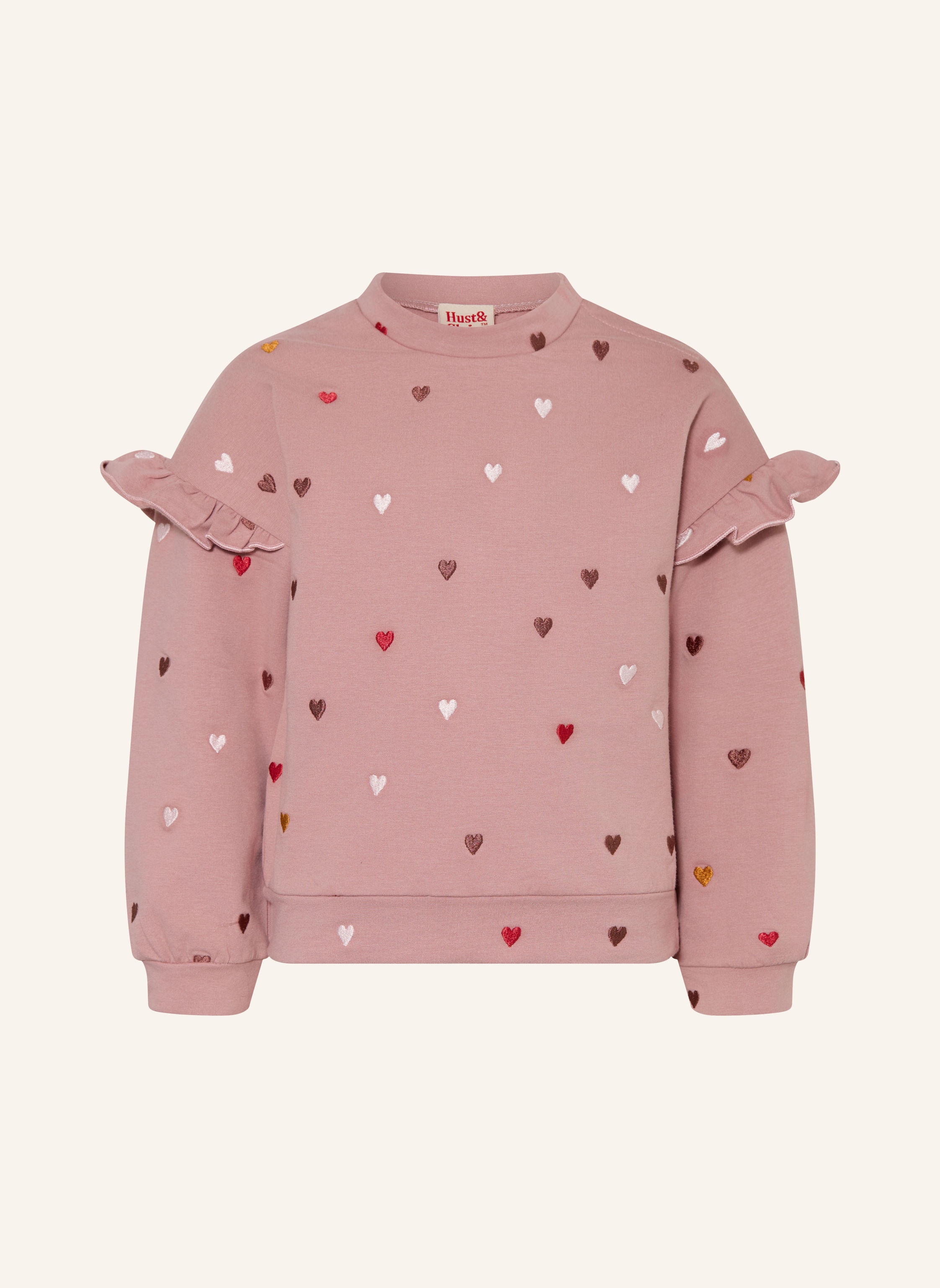 HUST and CLAIRE Sweatshirt HCSICILLIA mit Rüschen