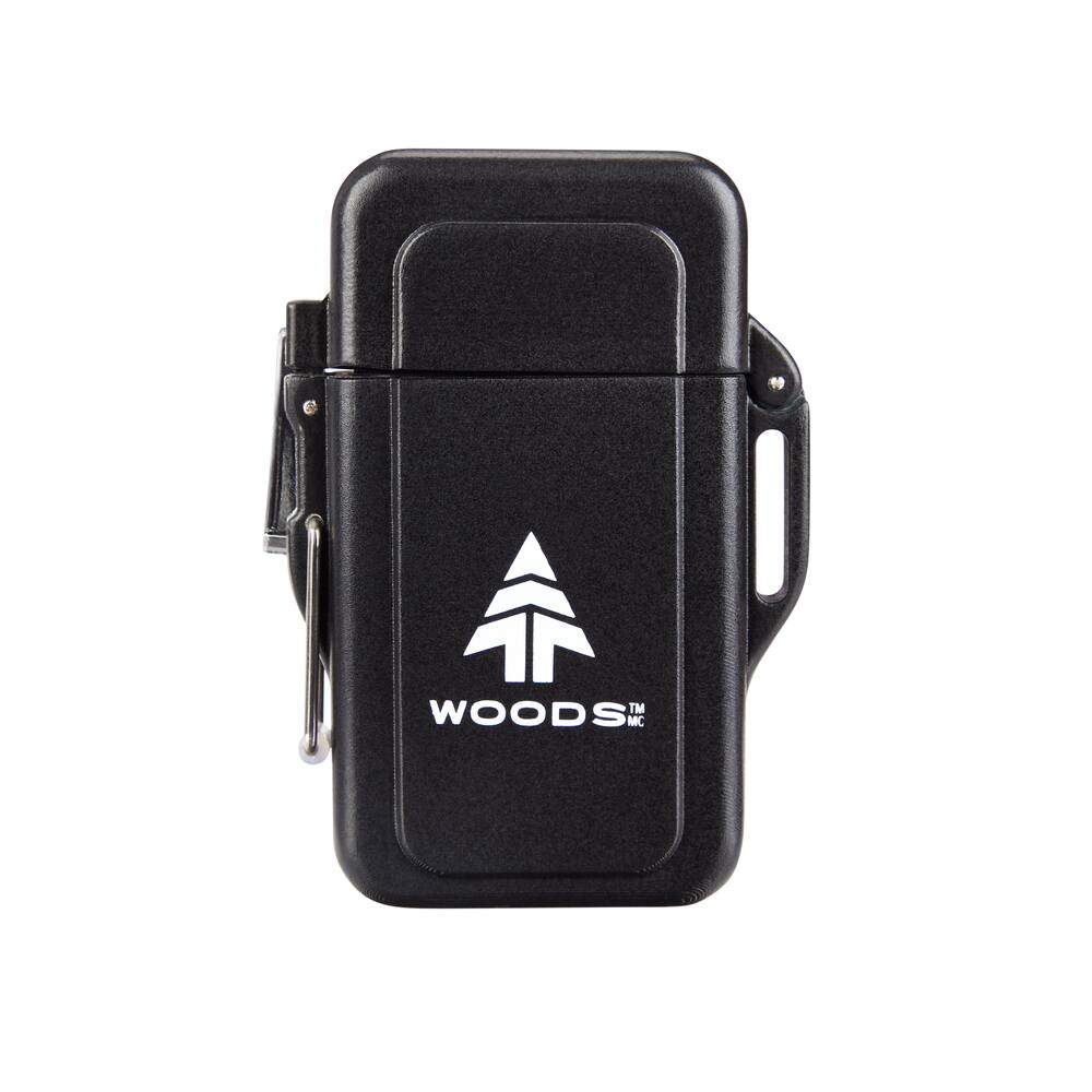 Woods ALL-WEATHER Water-Resistant USB Camping Lighter