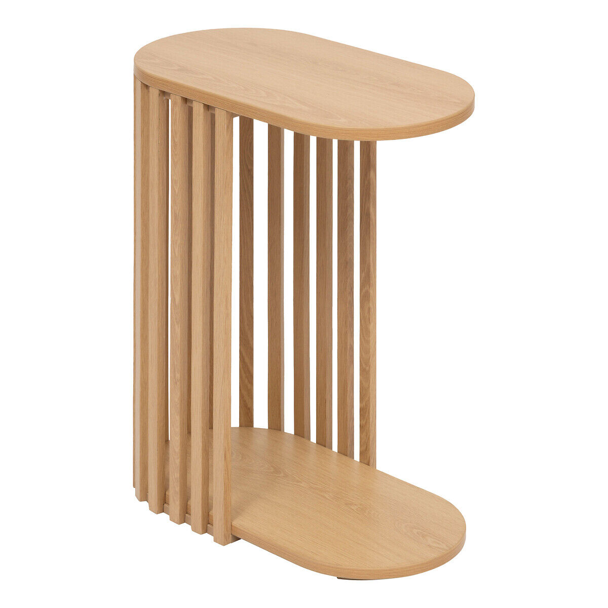 Mesa de apoio SLAT bege 49,5x26x56cm
