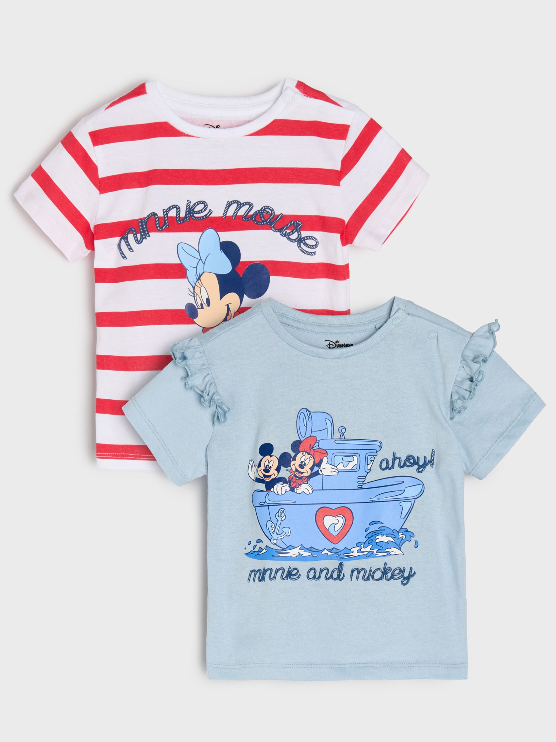 Bawełniane koszulki 2 pack Minnie Mouse