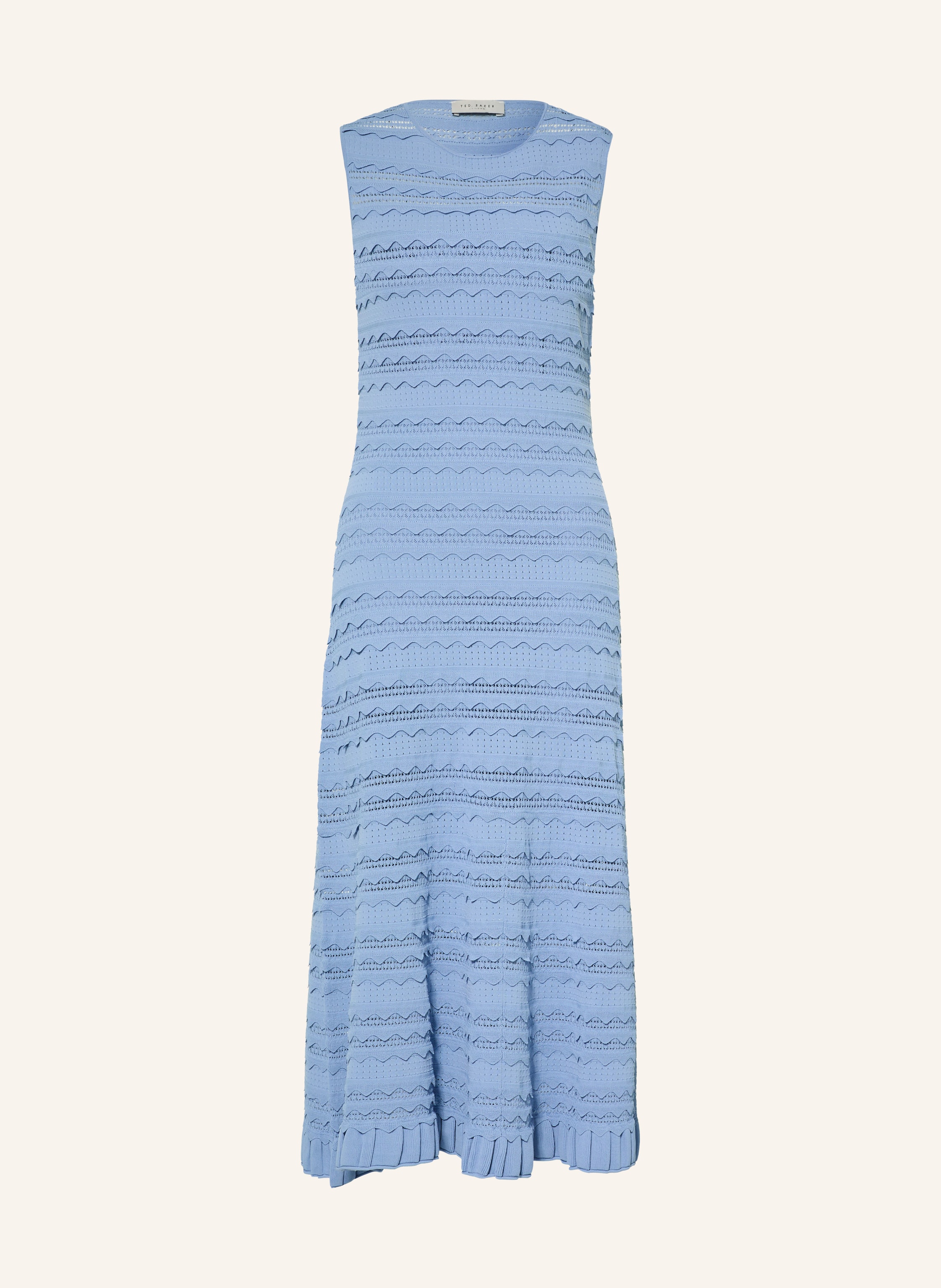 TED BAKER Strickkleid CAHRLIE mit Rüschen