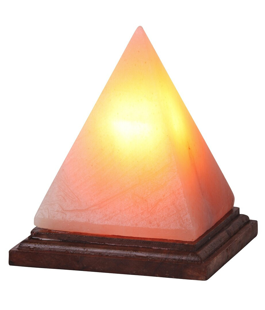 Lampa stołowa solna pomarańczowa Vesuvius 1xE14x15W wys:15,2cm Rabalux
