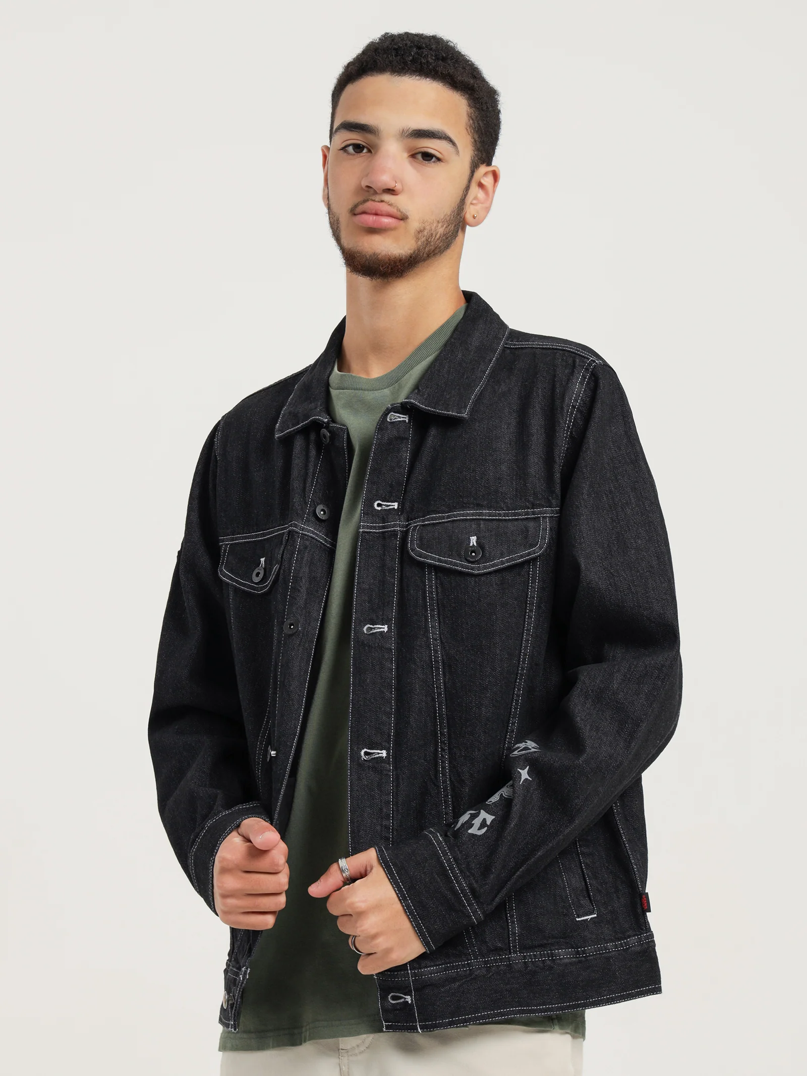 Vans x Stranger Things Hellfire Club Jean Jacket