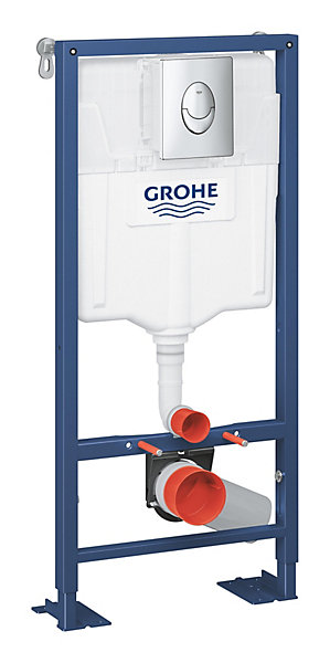 Pack WC suspendu universel sans bride, Grohe Solido Triple Vortex