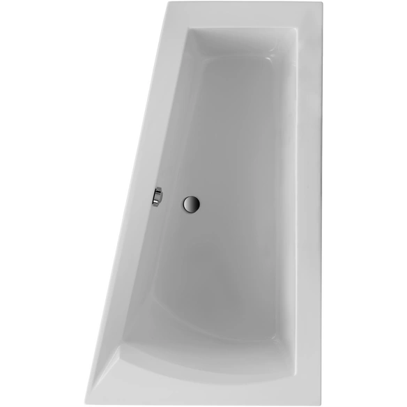 Badewanne »Galia I«, BxHxL: 100 x 51 x 160 cm, trapezförmig