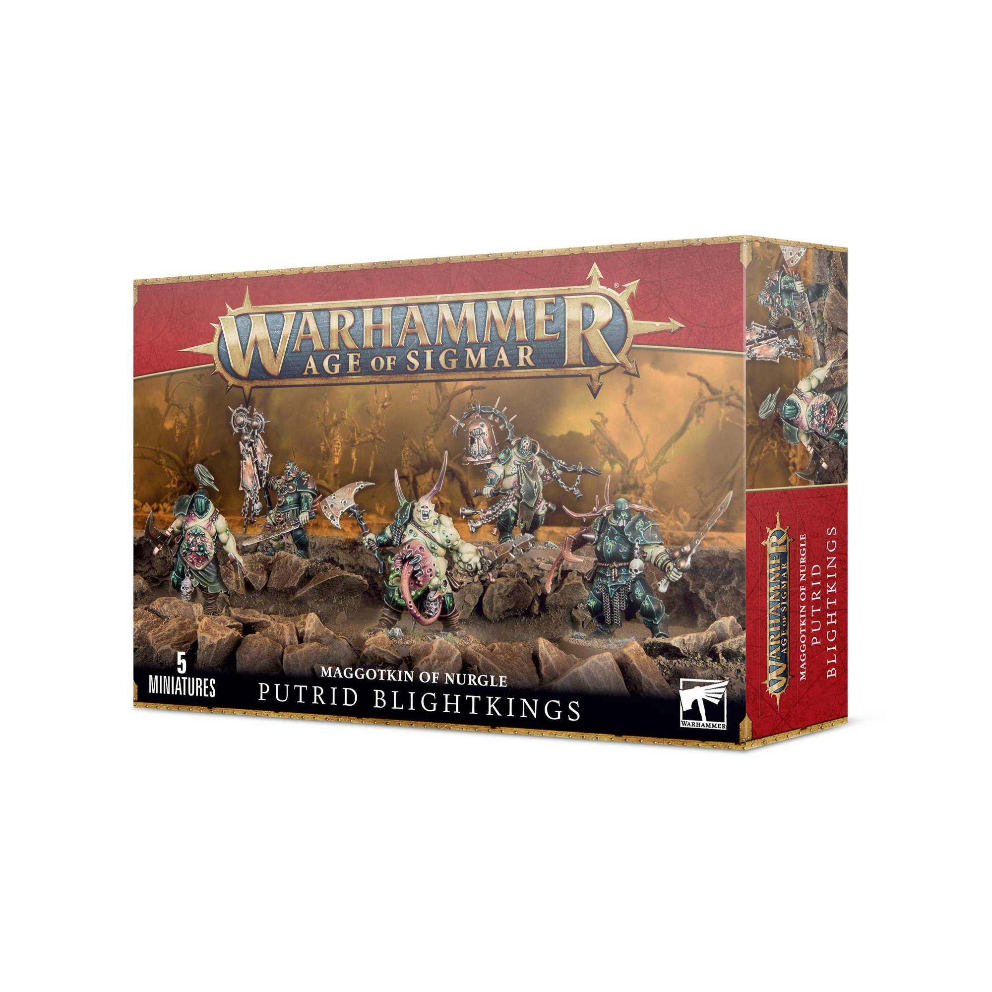 Warhammer Age of Sigmar Maggotkin of Nurgle Putrid Blightkings