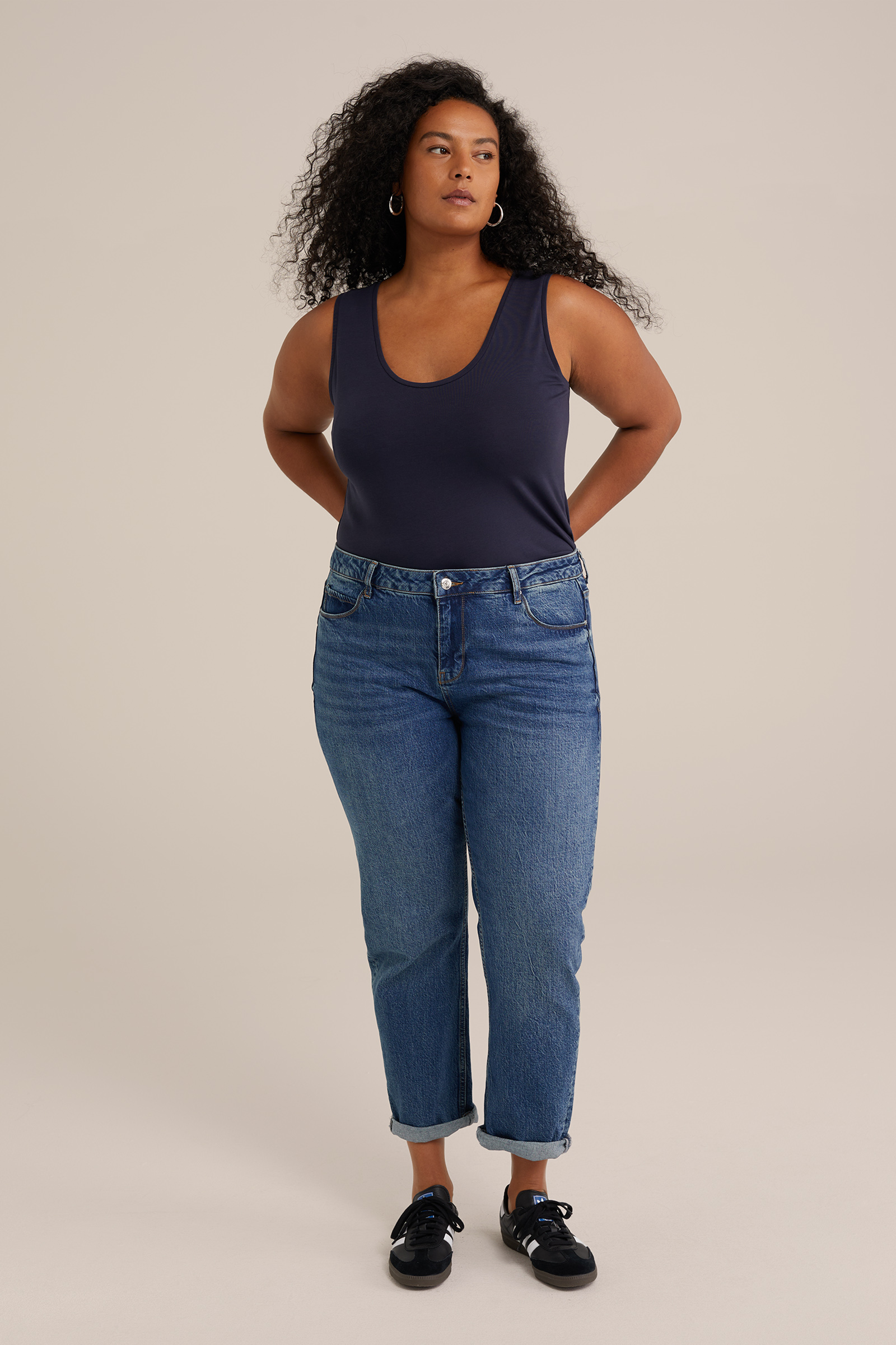 Dames nauwsluitend singlet - Curve