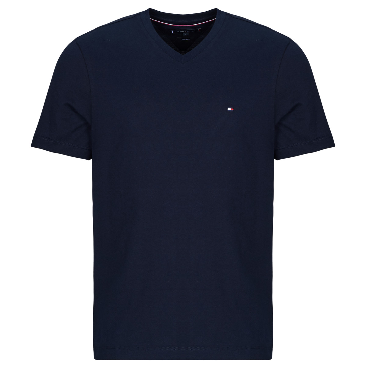 Tommy Hilfiger - ESSENTIAL V-NECK TEE - Black