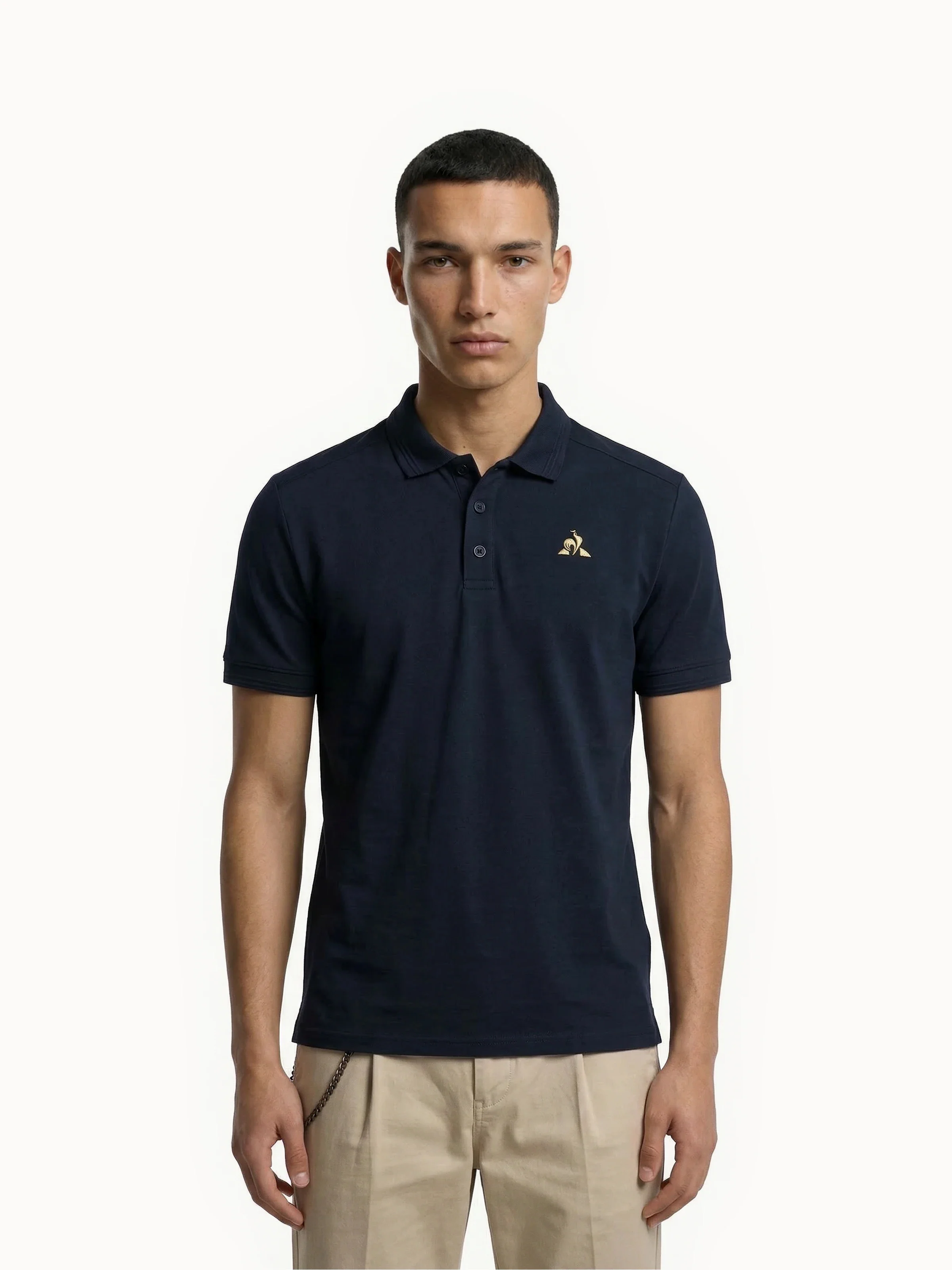 Polo Coq d'or en coton premium