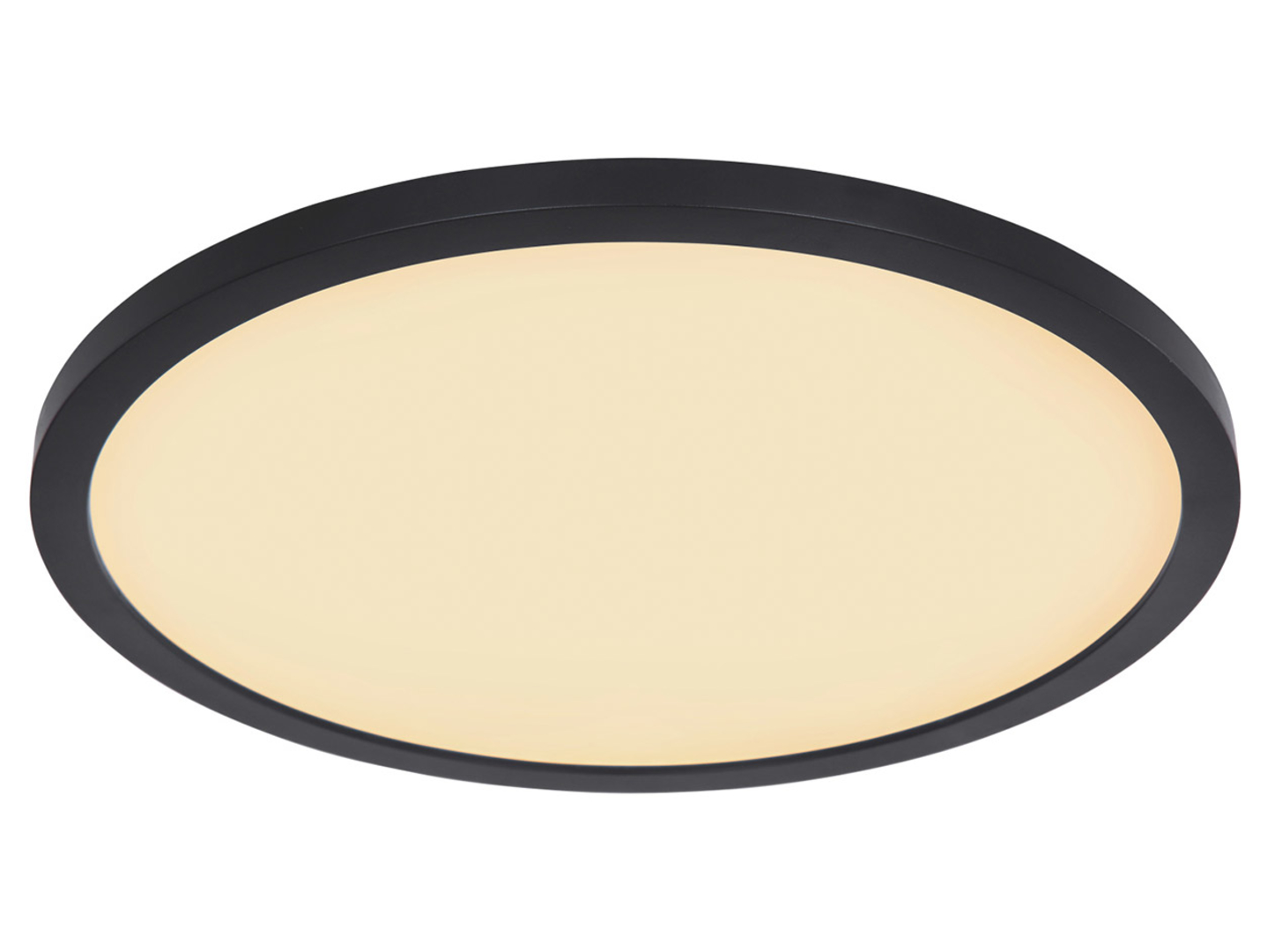 Plafon Sapana LED akrylowy 42 cm czarny