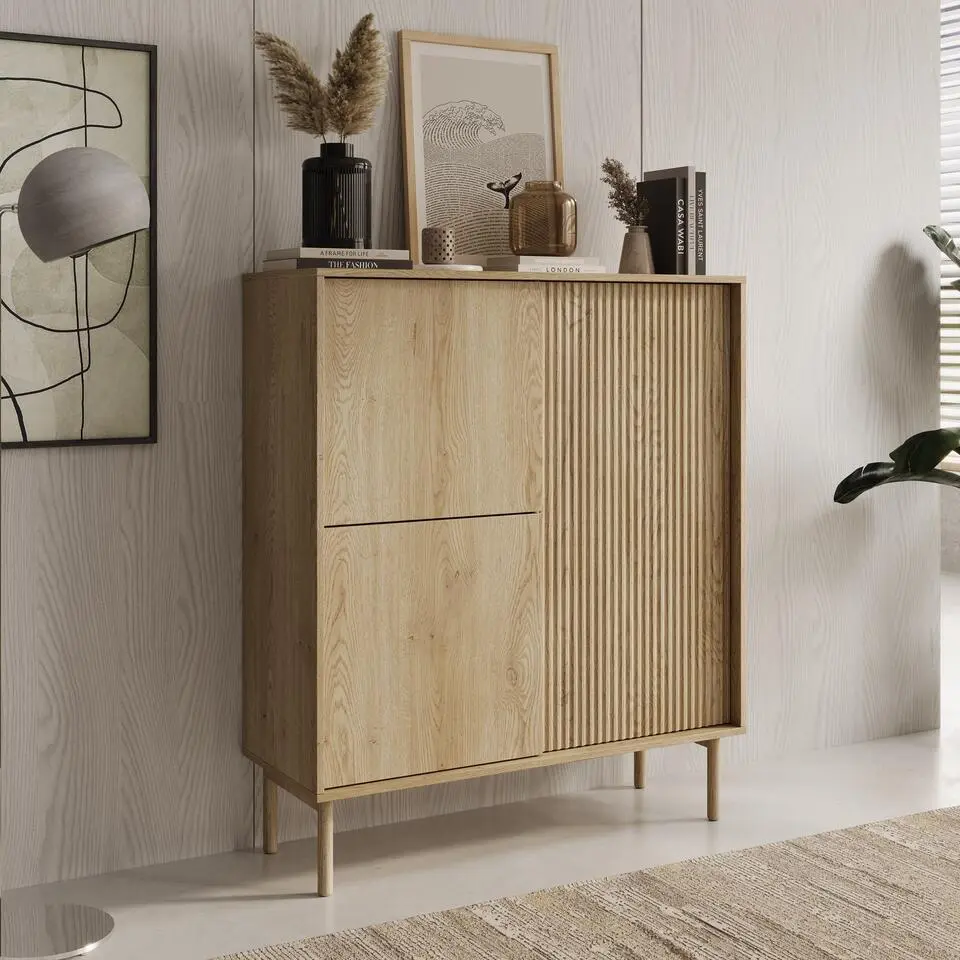 Meubella - Tenerife - Dressoir - Eiken - 104 cm