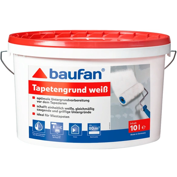 Grundierung, 10 l, weiß