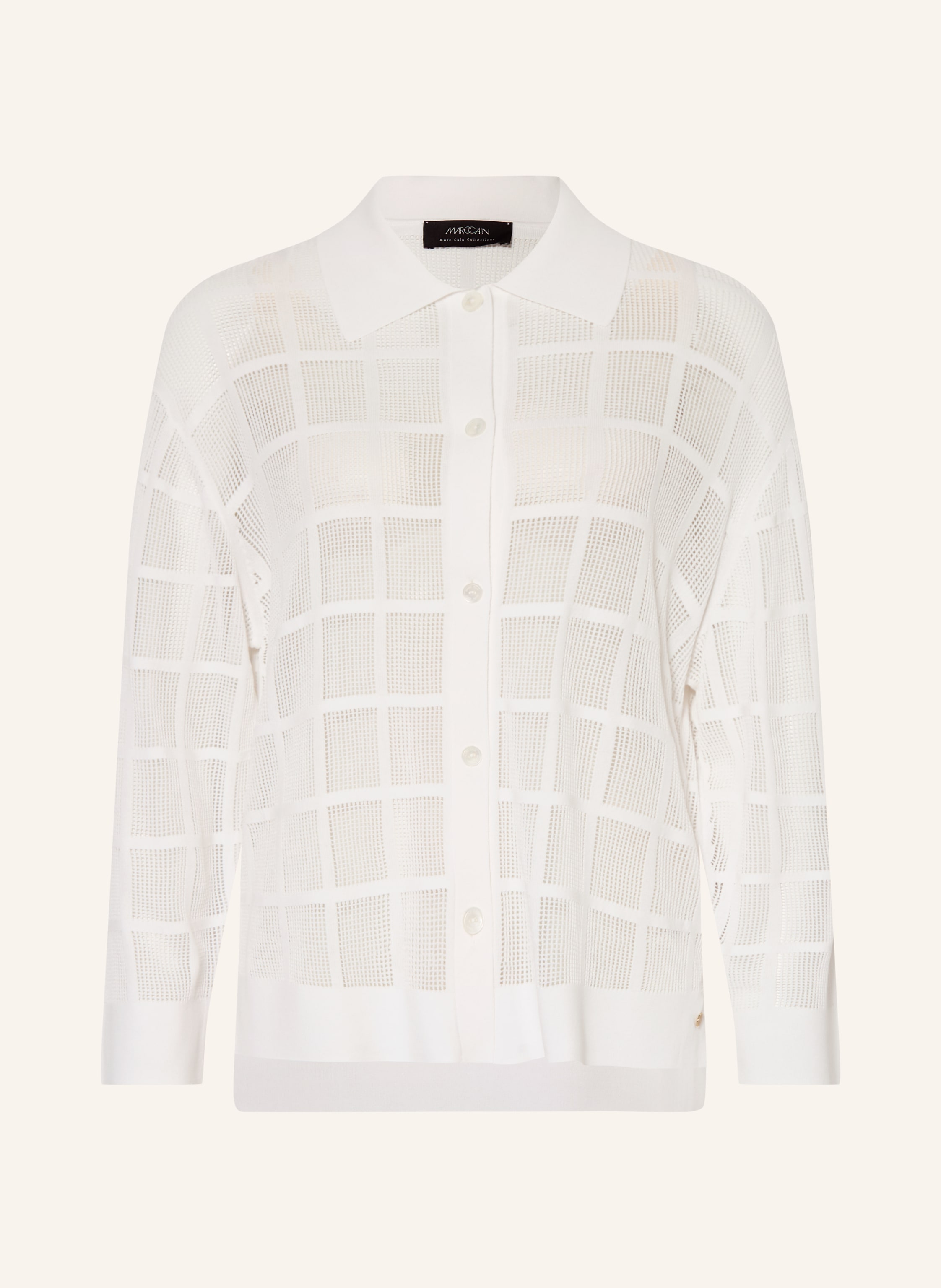 MARC CAIN Blusenshirt aus Mesh