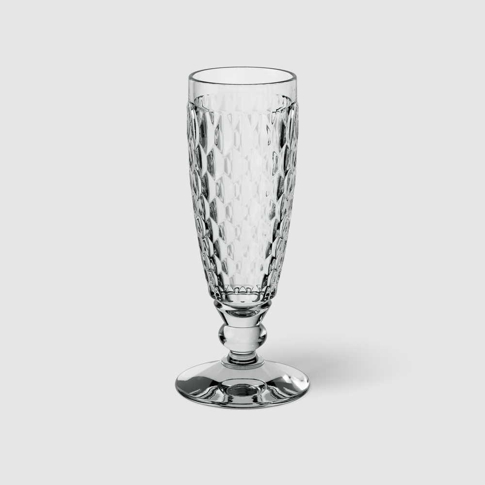 Boston Champagne glass - Clear, 4.1 oz, crystal glass