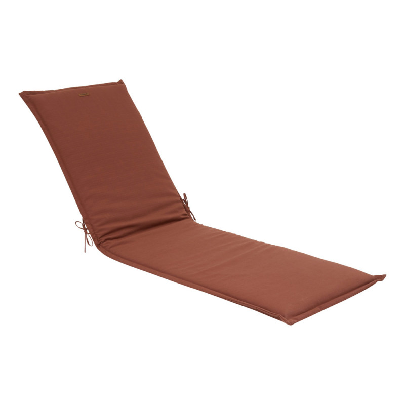 Coussin pour lit de soleil Koraï acajou 190 x 60 cm