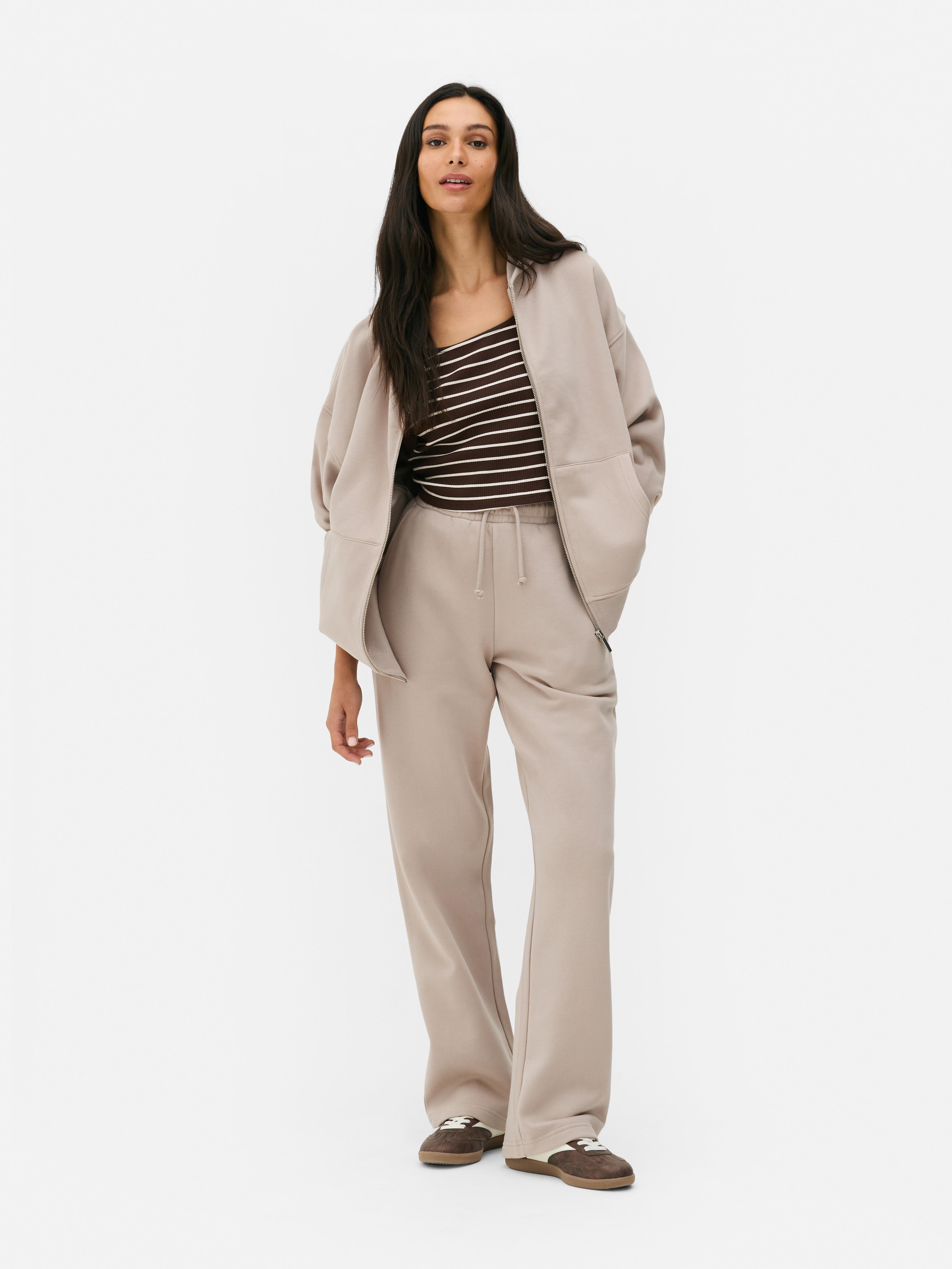 Relaxed Zip Through Hoodie