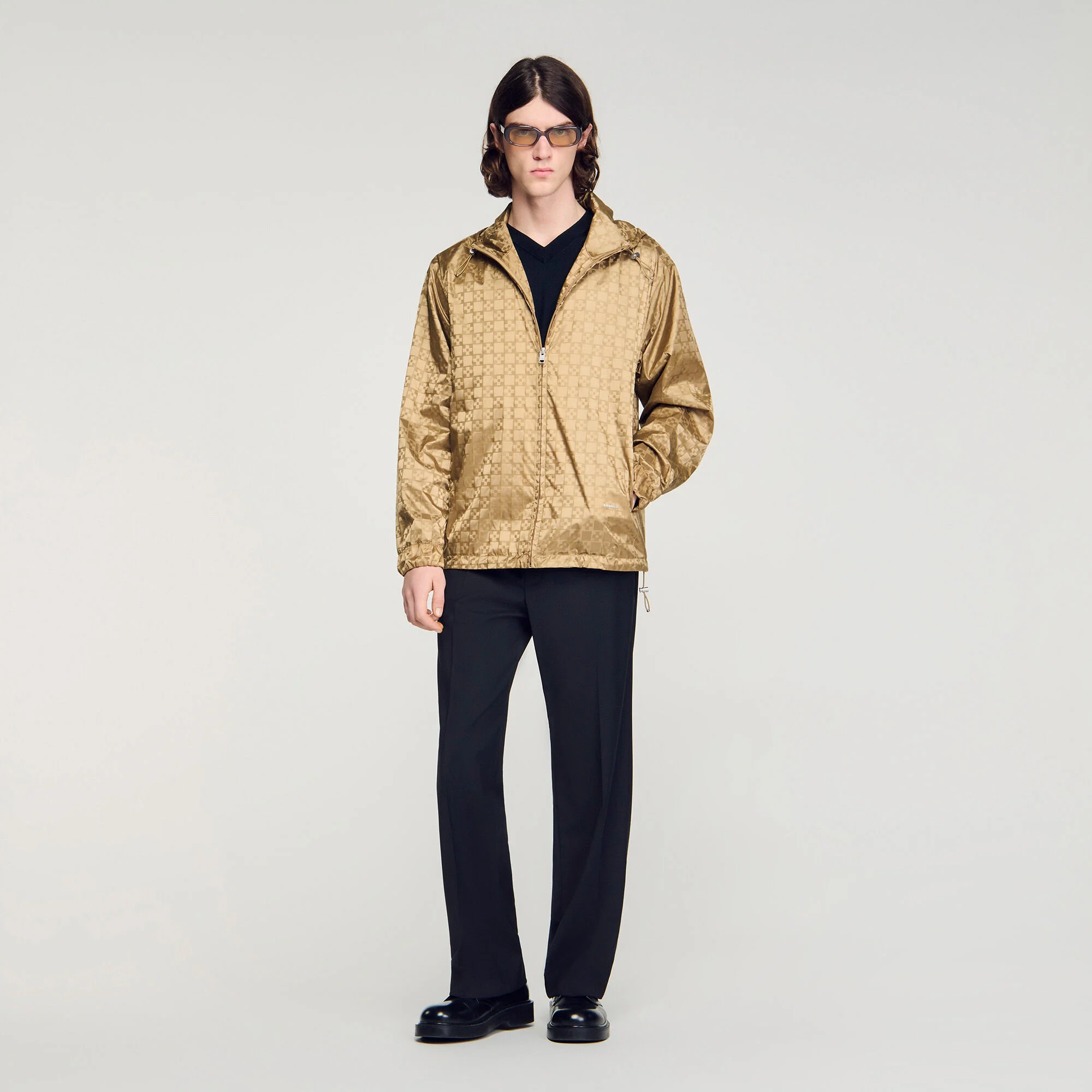 Blouson en nylon Square Cross