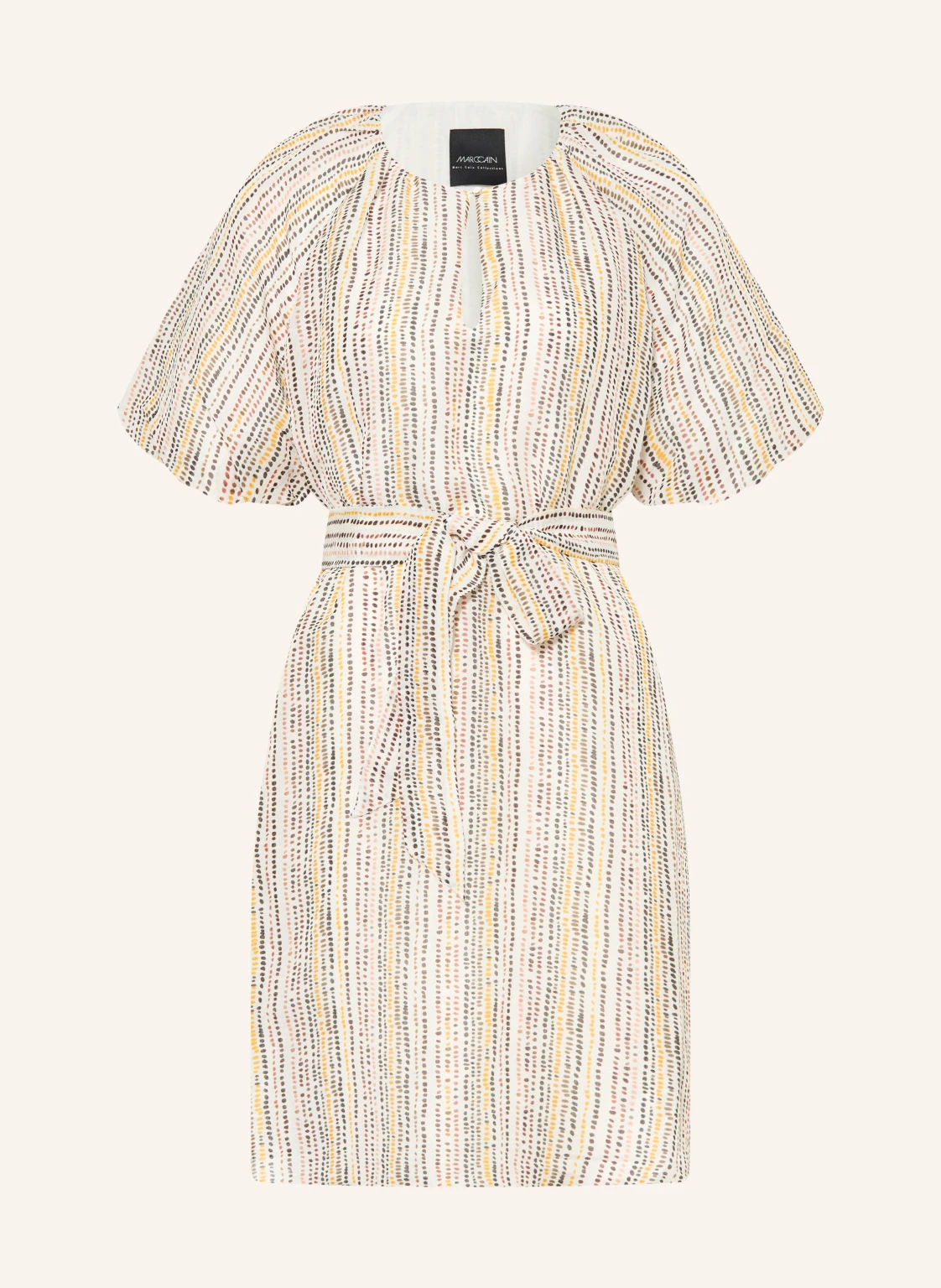 MARC CAIN Kleid mit Seide und Leinen