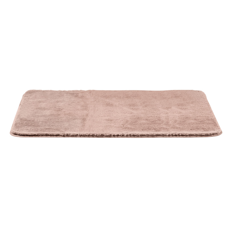 Tapis de salle de bain Saravan rose 80 x 50 cm WENKO