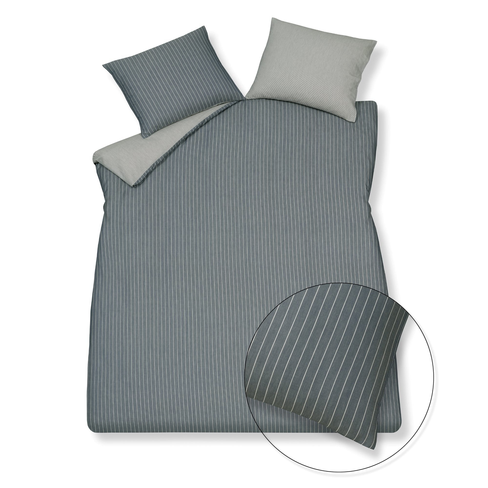 Home Palermo Dekbedovertrek Oceanview   140 x 200 220 cm   Blauw