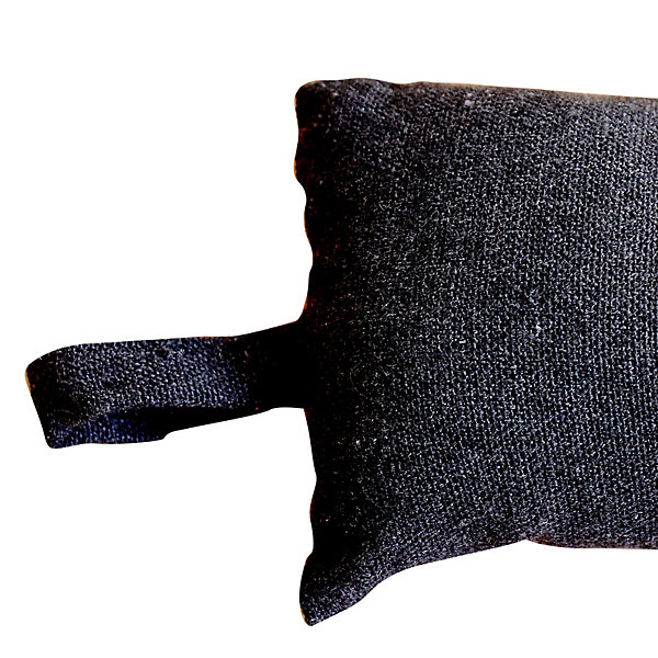 Boudin de porte uni (8x80 cm - Gris Foncé)