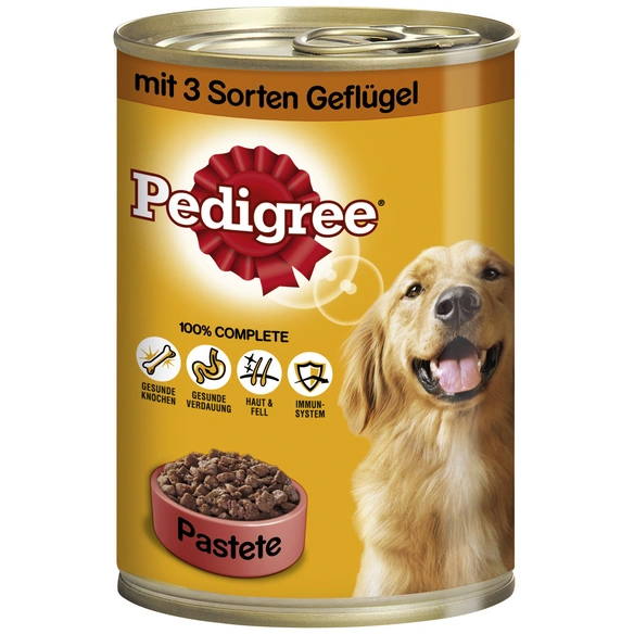 Hunde-Nassfutter, Geflügel, 400 g