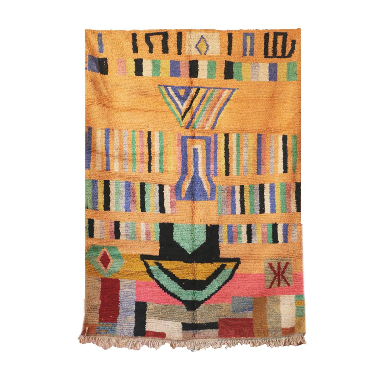 AFK Living vloerkleed Berber - handgemaakt - Wol - 160 cm x 230 cm