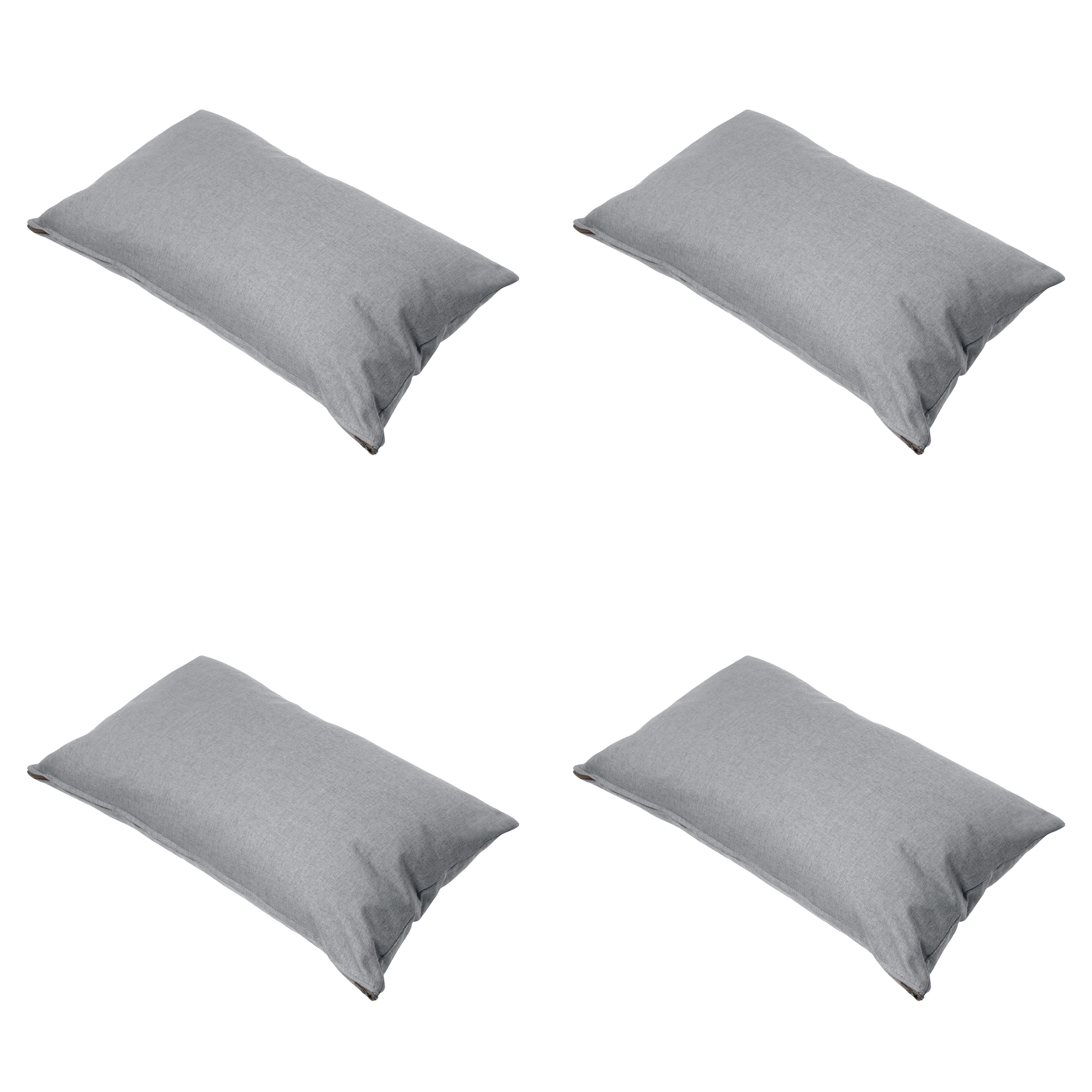 Madison sierkussen Best deal - grijs - 40x60x10cm - set van 4