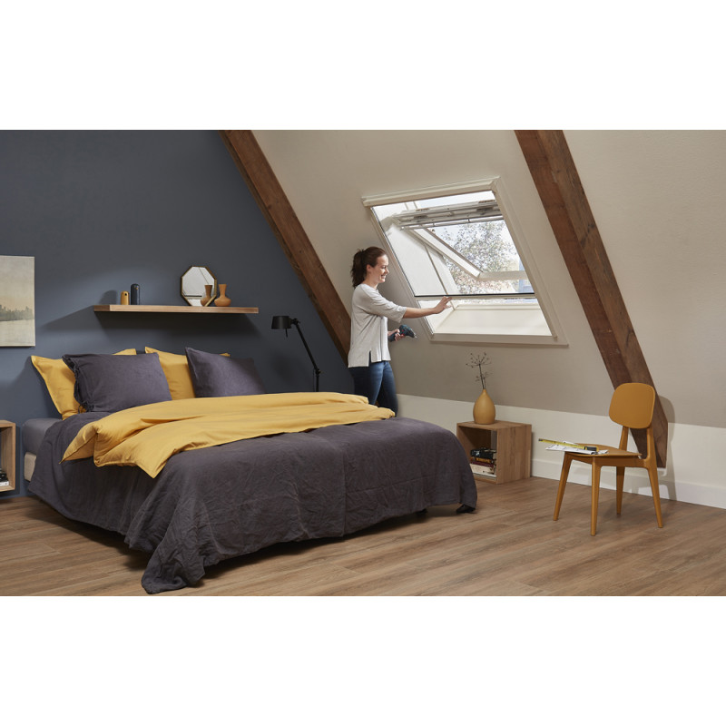 Moustiquaire enroulable Comfort blanche 155 x 78 cm CANDO