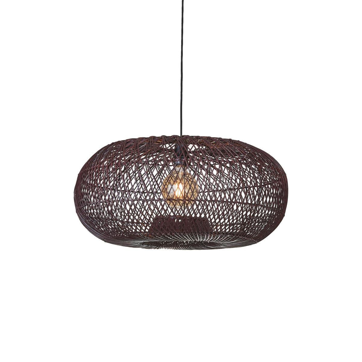 GOOD&MOJO hanglamp ARIZONA - rood - Ø70cm