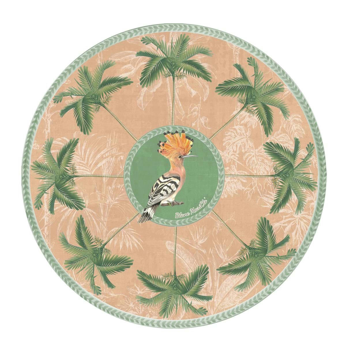 - Set de table Oiseau en vinyle Ø35