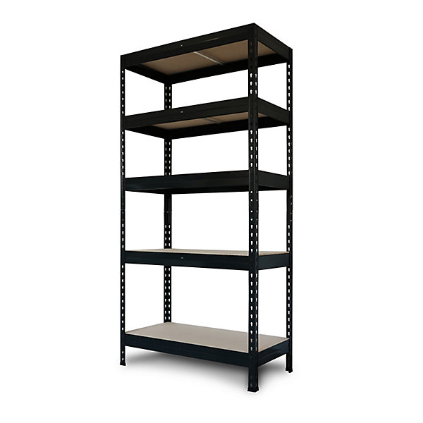 étagère de garage en acier thermo-laqué H.180 x L.67,5 x P.40 cm GoodHome Rand