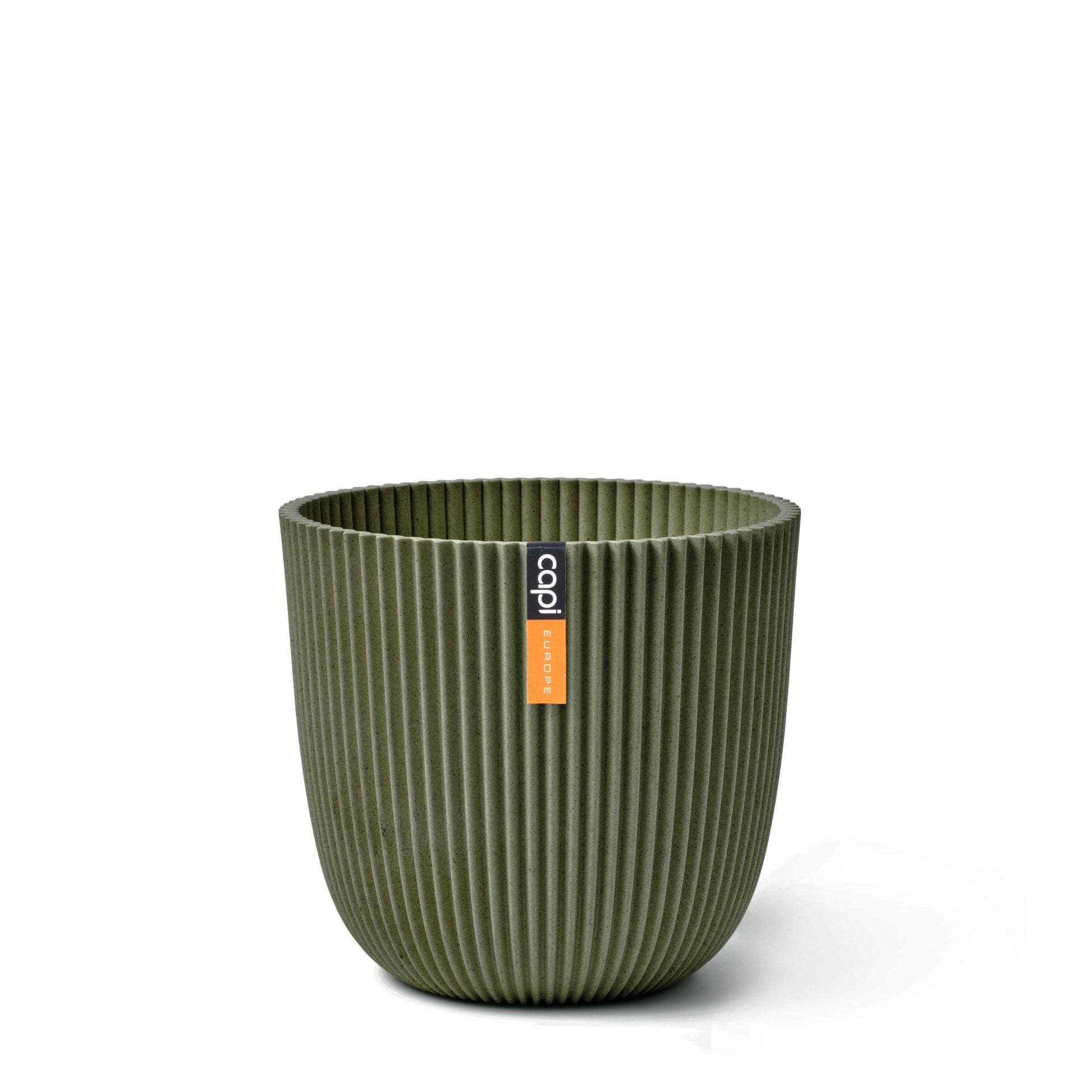 Capi Europe - Pot bol Groove 'made with' - 28x27 - Kunstgras groen