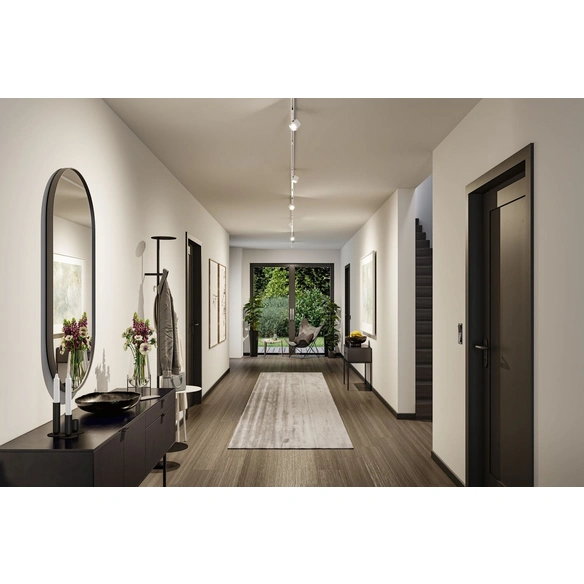 Spot »URail«, 4 W, 230 V, Metall/Glas, weiß