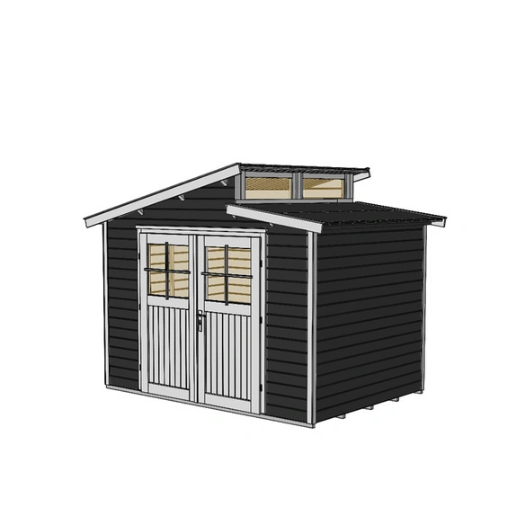 Gartenhaus »226 Gr.3«, Holz, BxHxT: 327 x 252 x 209 cm (Außenmaße inkl. Dachüberstand)