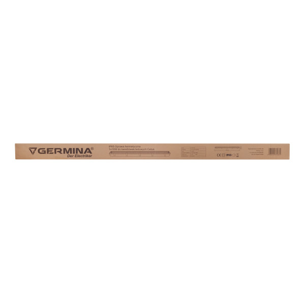 Oprawa hermetyczna Germina 1x18W do świetlówek ledowych 1szt.