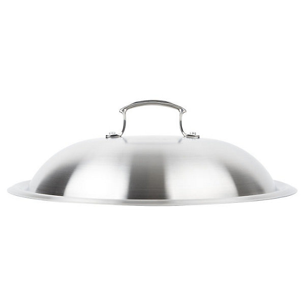 Couvercle Haut Miramar Cookware 32,4 à 35,6 cm - Pujadas - Gris - l0.1- L0.1- P0.1- h0.1- Aluminium/inox