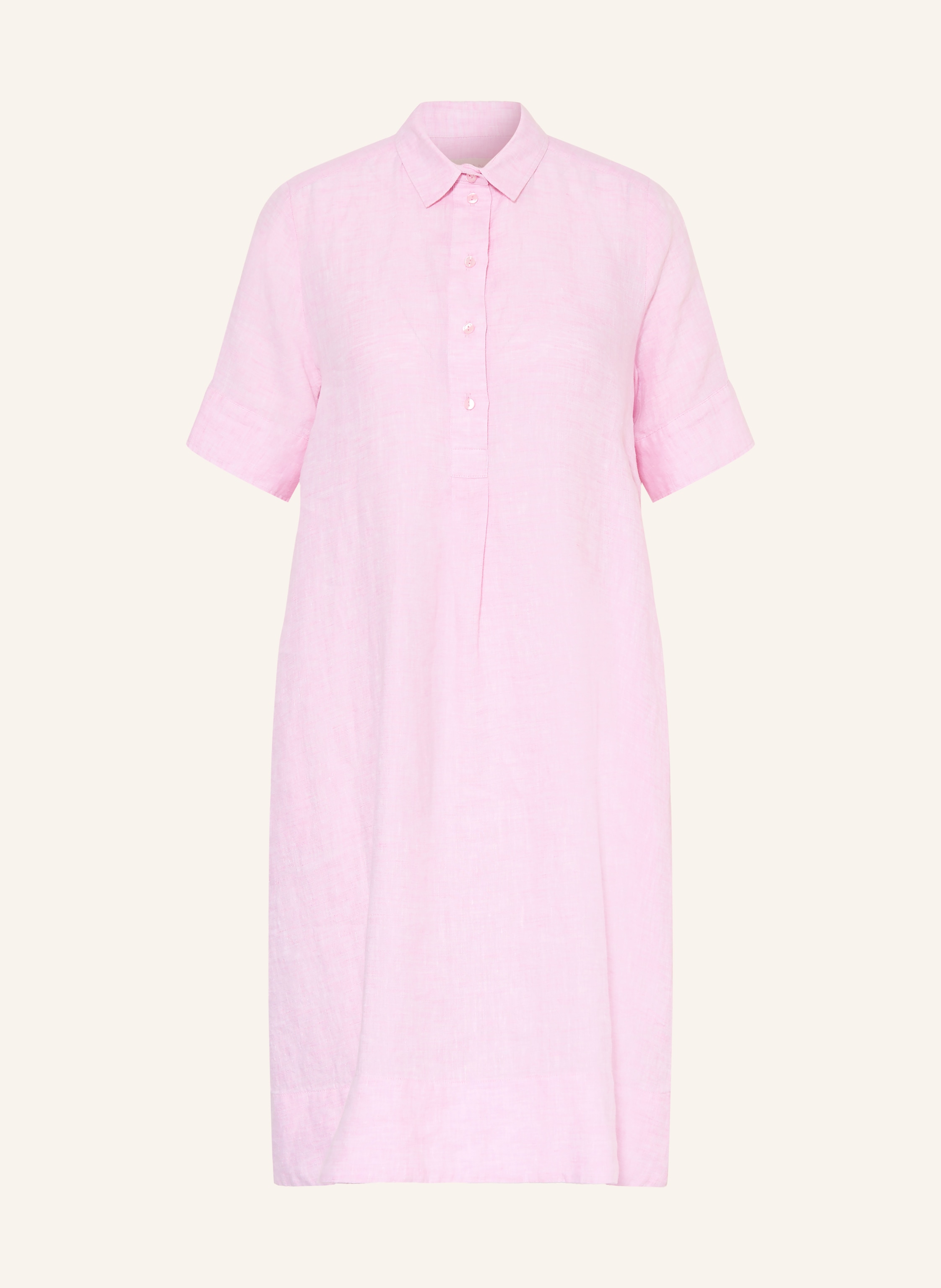 MILANO ITALY Hemdblusenkleid aus Leinen