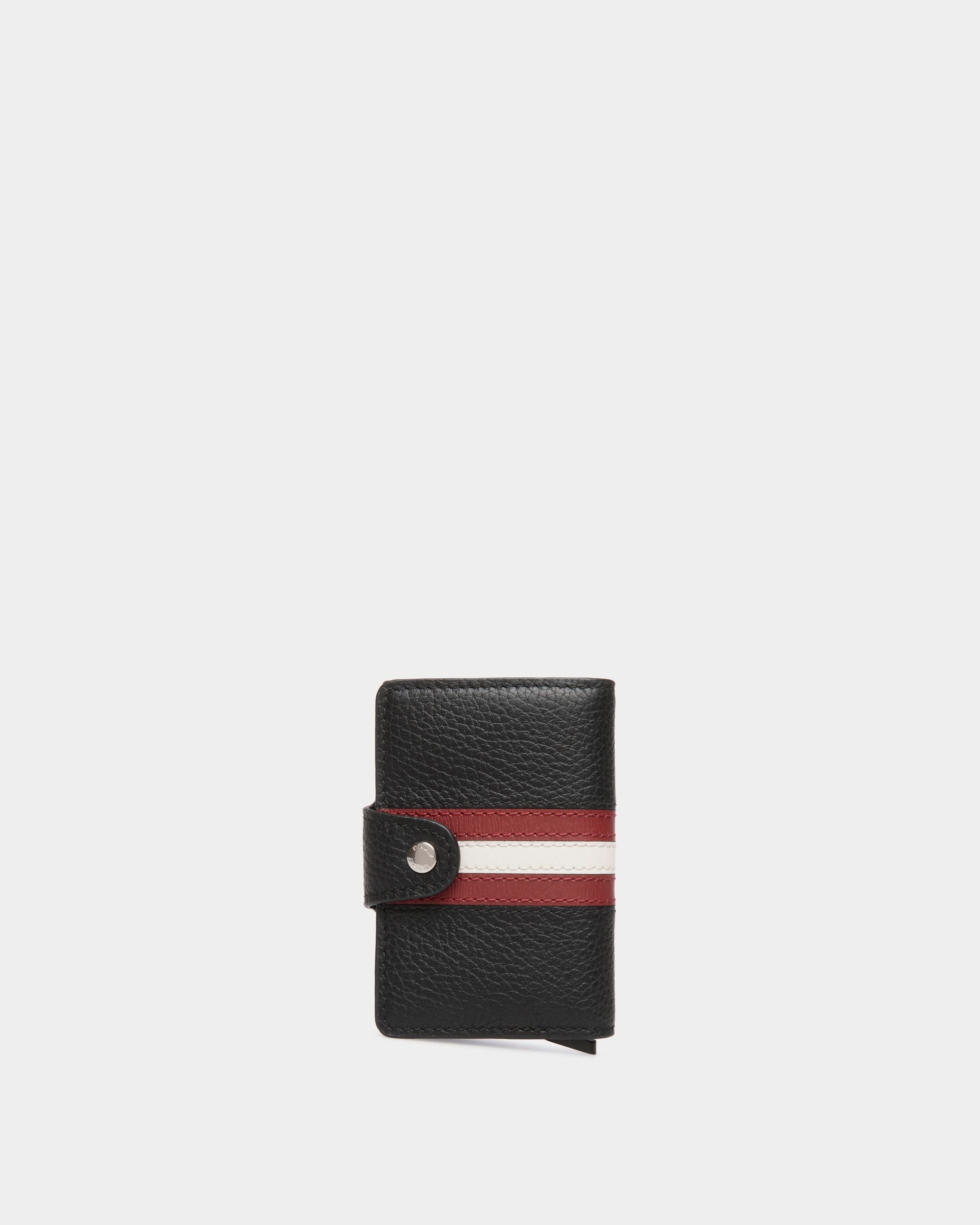 Ribbon Smart Wallet Aus Schwarzem Leder