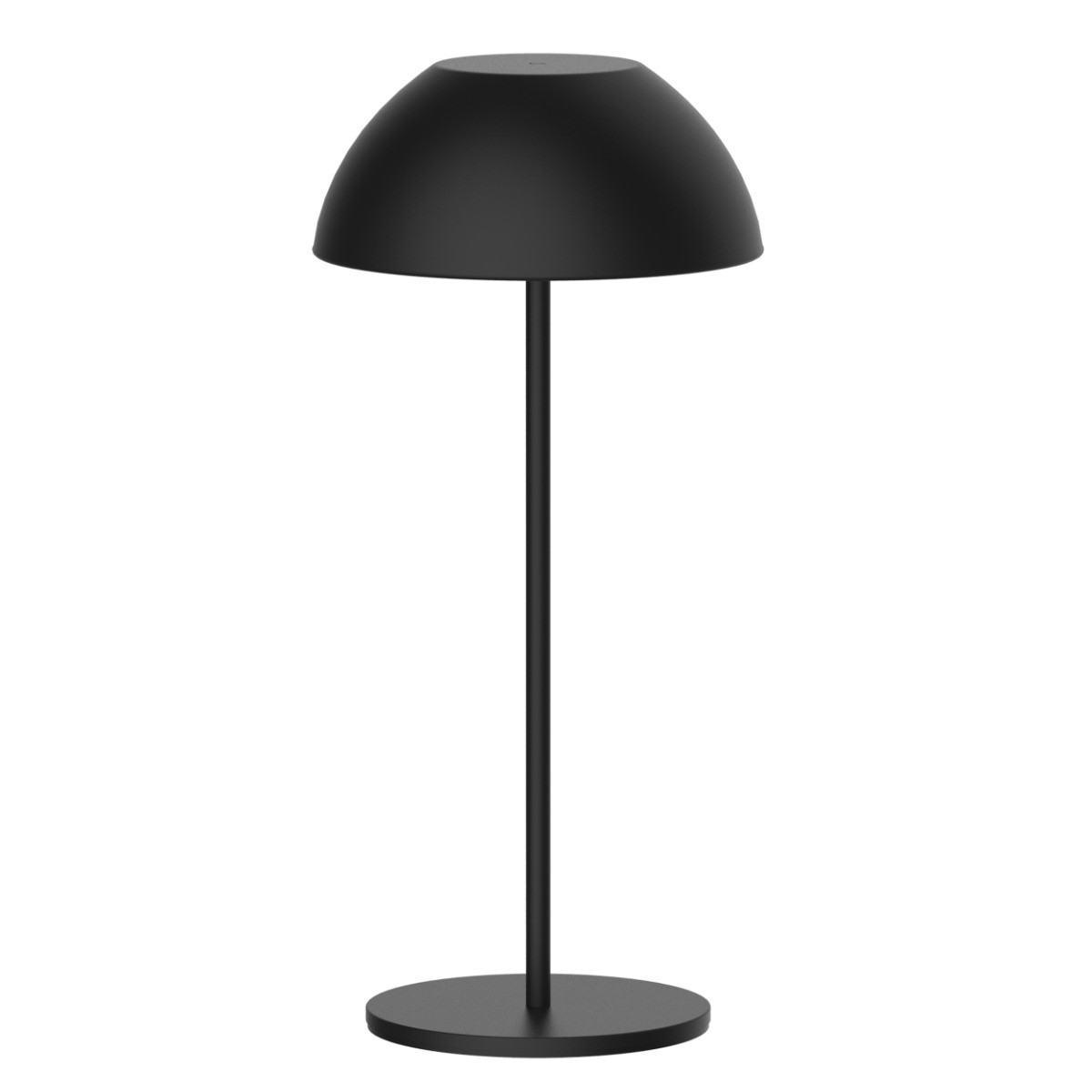 Lampa stołowa akumulatorowa TANZANIA czarna LED 1.8W wys:28cm Polux