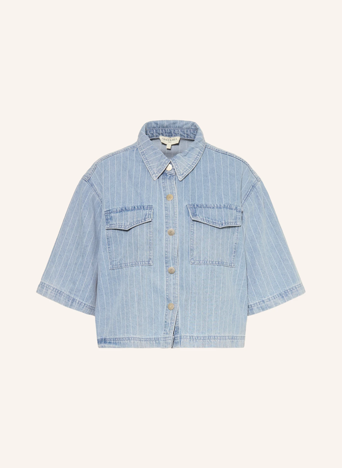 GRACE & MILA Jeansbluse VITA