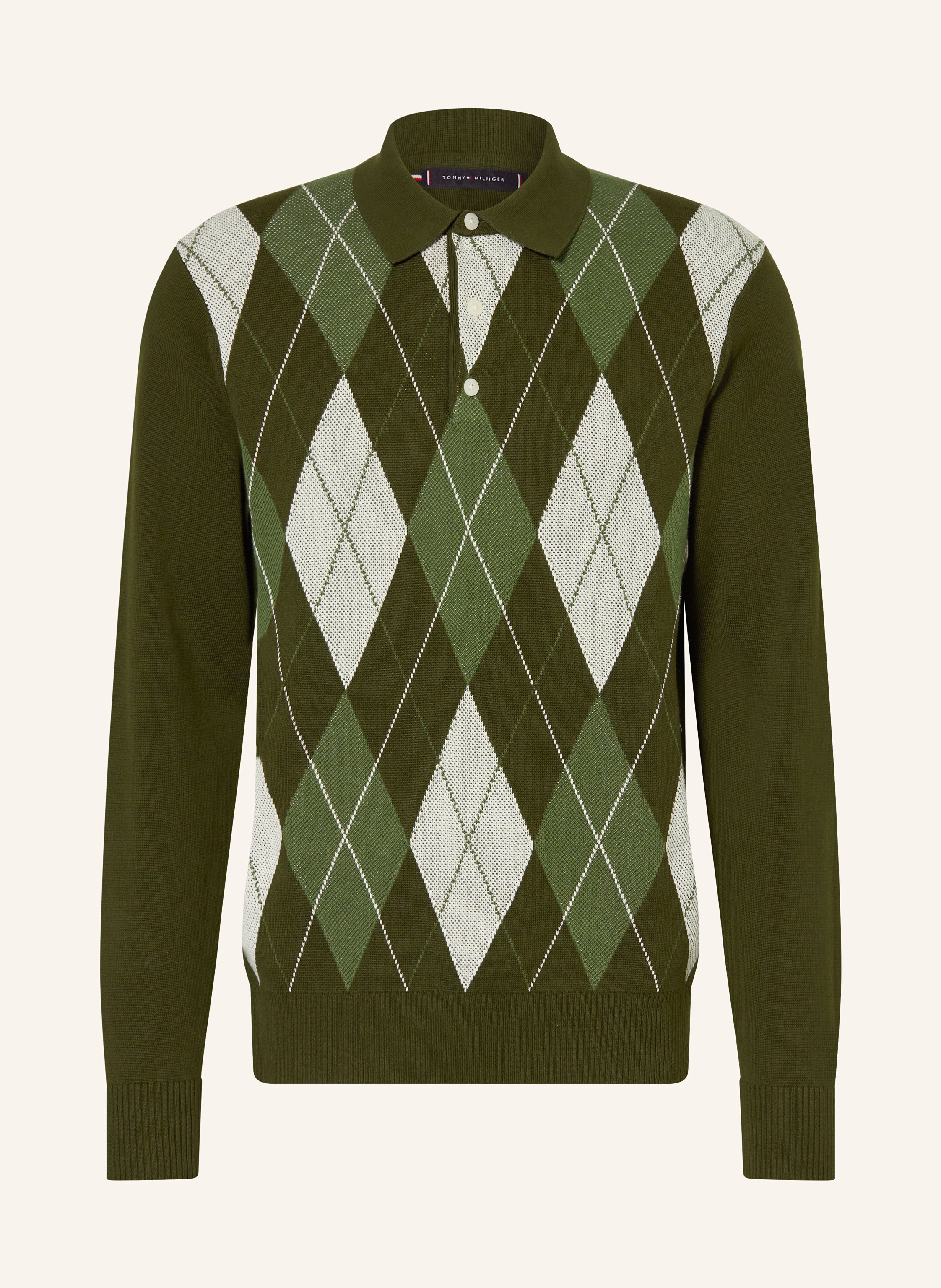 TOMMY HILFIGER Strick-Poloshirt