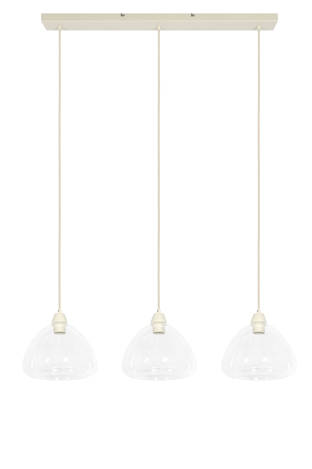 Light & Living hanglamp BISHO - wit - 94x26x19cm