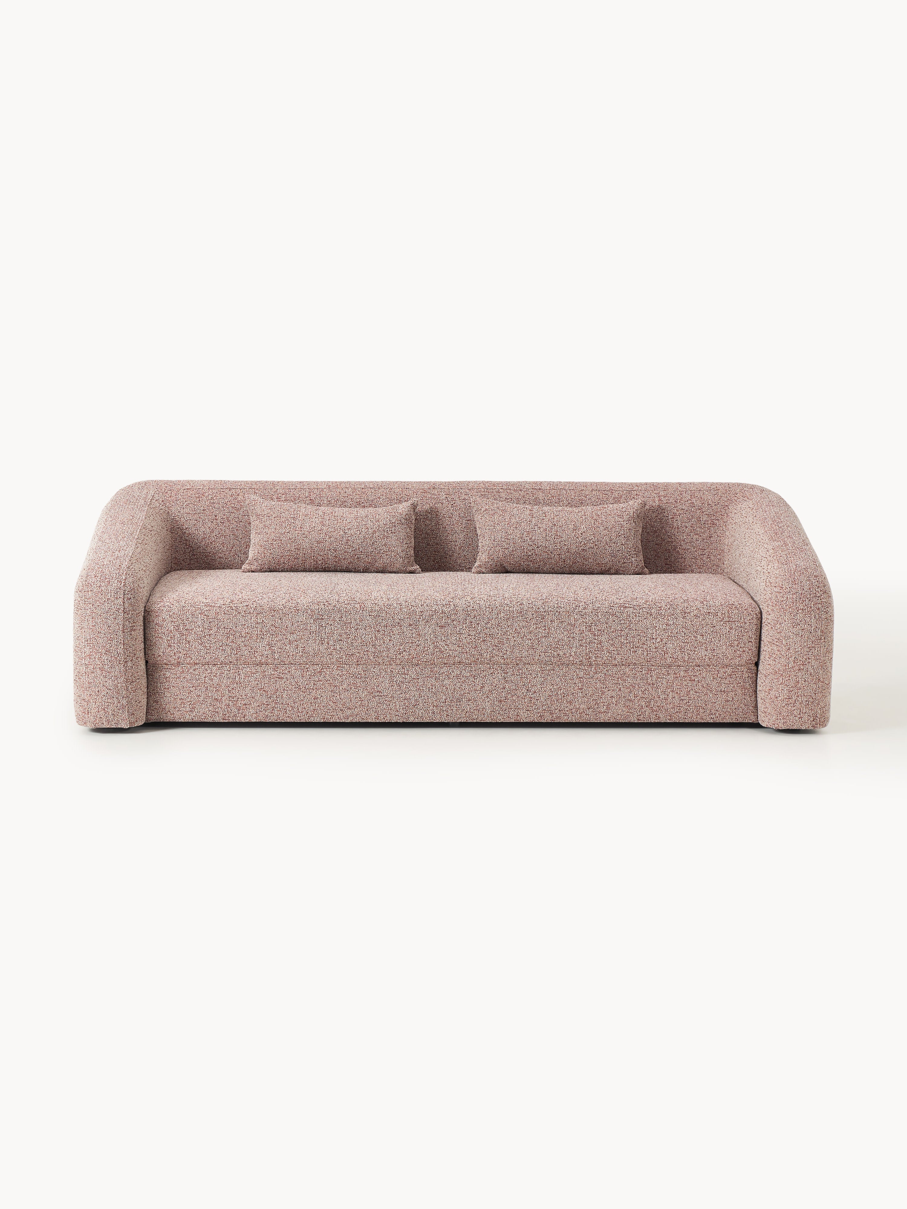 Bouclé-Schlafsofa Eliot (3-Sitzer)