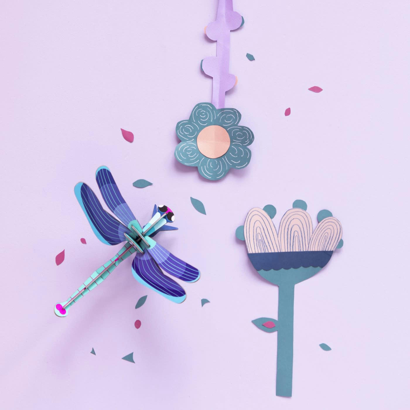 - Décoration Murale Sapphire Dragonfly