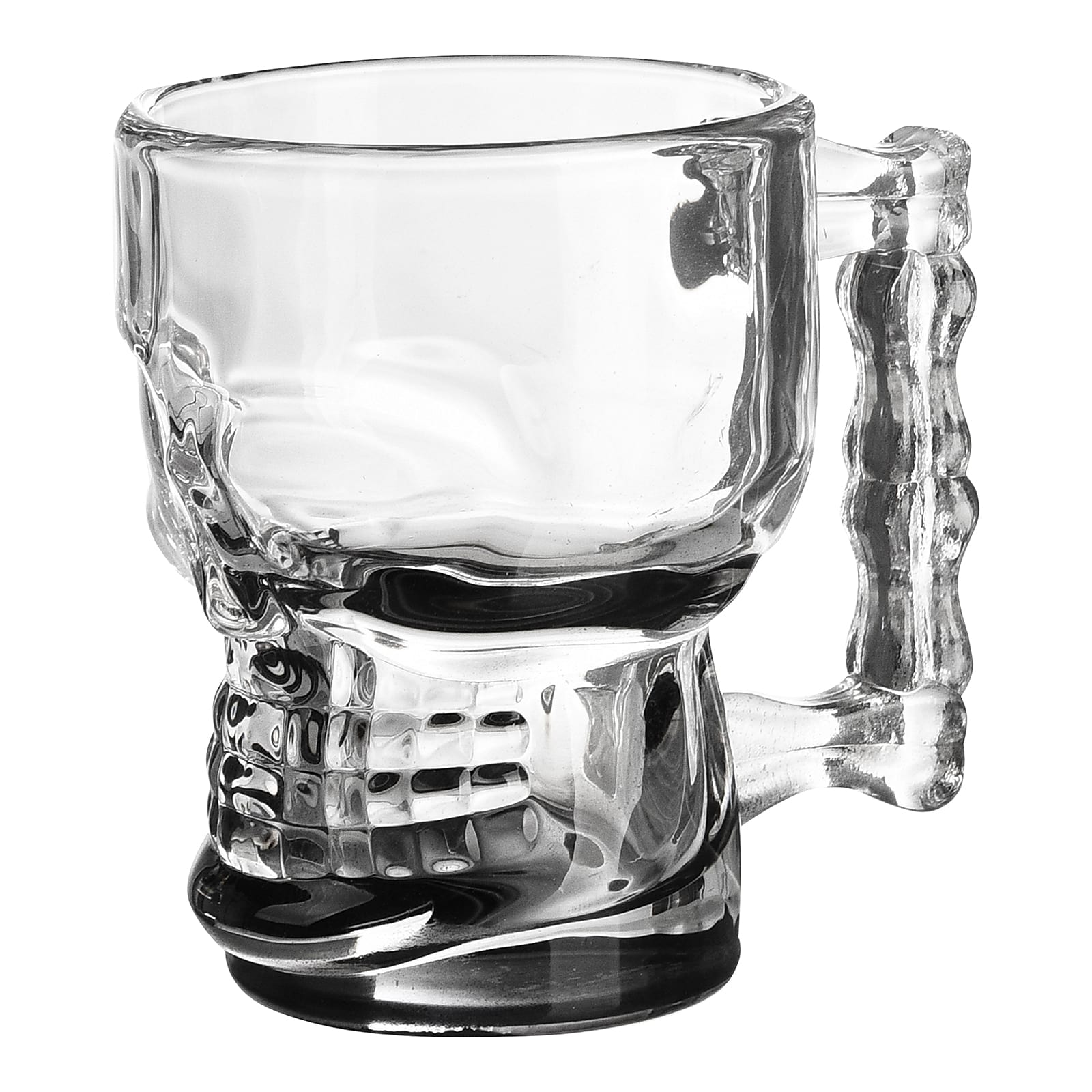 Schnapsglas Totenkopf Klar, ⌀ 5 cm, H 60 mm