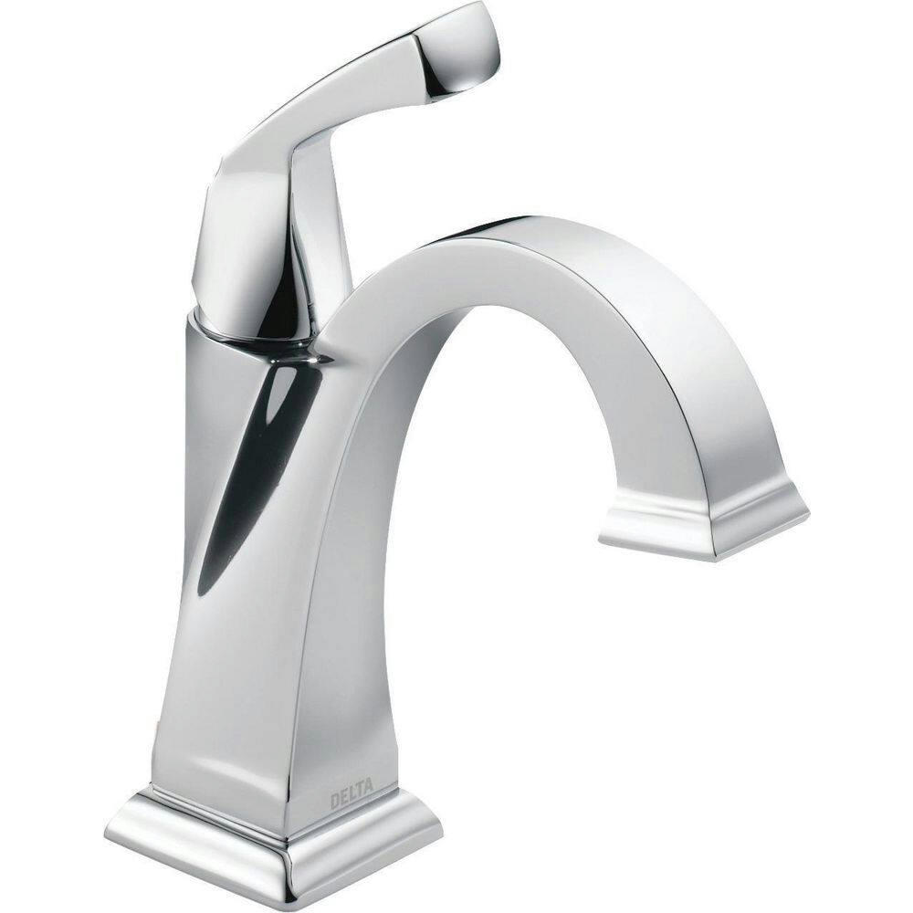 Delta Faucet Dryden Single Handle Bathroom Sink Faucet, Assorted Finishes