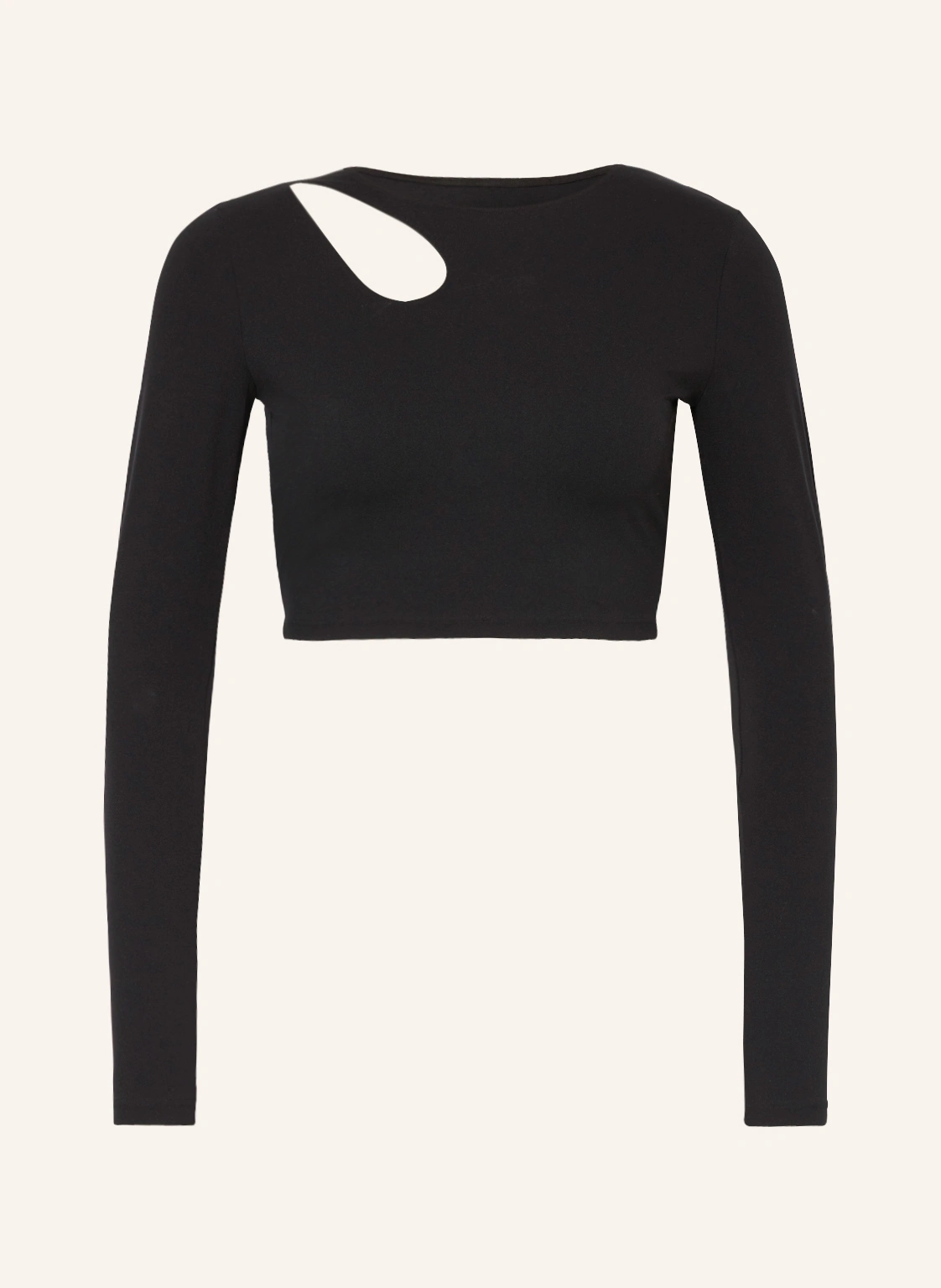 Wolford Cropped-Longsleeve mit Cut-out