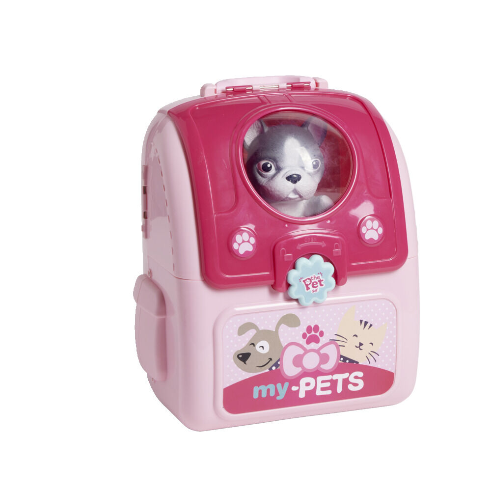 Sac à dos jouet toilettage chien ou chat 14 pièces